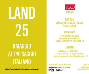 Ausstellung Land25 A Tribute to Italian Landscape Venedig
