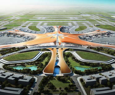 Zaha Hadid und ADPI Beijing New Airport Terminal Building
