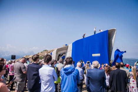 MMM Corones Zaha Hadid Architects live von der Eröffnung