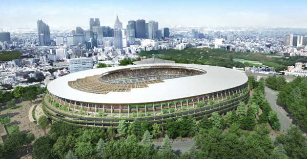 Kengo Kuma plant das Olympiastadion von Tokio anstelle von Zaha Hadid
