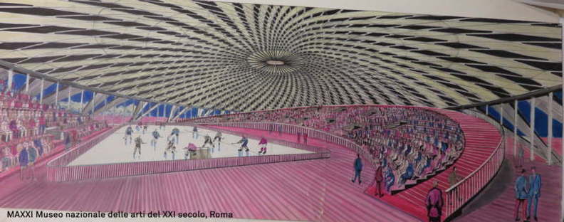 Ausstellung Pier Luigi Nervi Architekturen für den Sport
