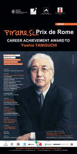 Yoshio Taniguchi wird mit dem Piranesi Prix de Rome ausgezeichnet
