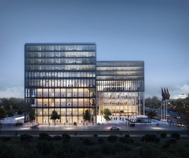 KAAN Architecten gewinnt den Wettbewerb für das New Amsterdam Courthouse

