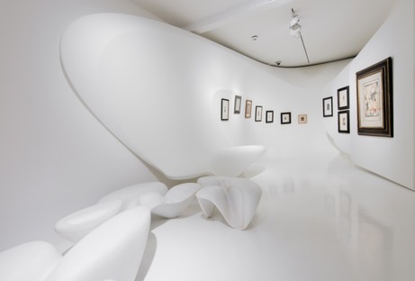Eine von Zaha Hadid gestaltete Ausstellung
