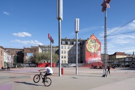 Superkilen in Kopenhagen Stadtplanung von BIG Superflex Topotek 1
