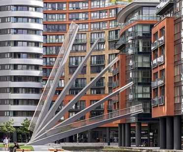Knight Architects Fußgängerbrücke Merchant Square Bridge London
