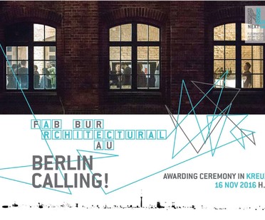 Preisverleihung Next Landmark 2016 im FAB Berlin 