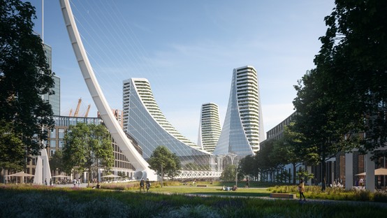 Santiago Calatrava verwandelt Greenwich Peninsula London
