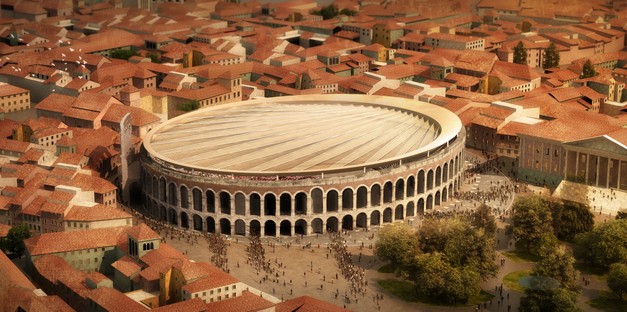 gmp und sbp Die neue Überdachung der Arena von Verona
