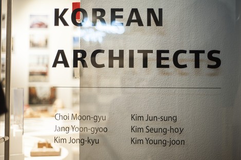 Sechs koreanische Architekten in SpazioFMG
