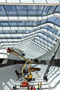 Zaha Hadid Architects Hochgeschwindigkeitsbahnhof Afragola Neapel
