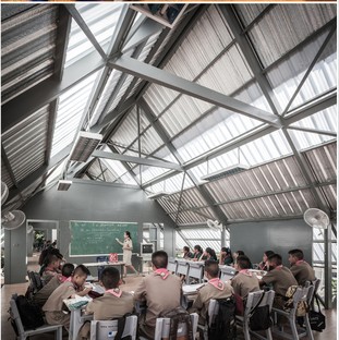 Post Disaster School von Vin Varavarn Architects gewinnt Biennale Cappochin 2017
