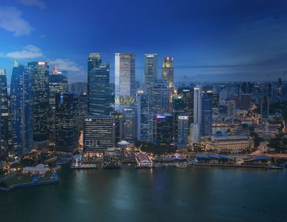 BIG und CRA Natur und Architektur im Wolkenkratzer Singapore Tower
