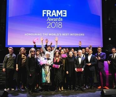 Interior design die Gewinner der Frame Awards in der Westergasfabriek Amsterdam 
