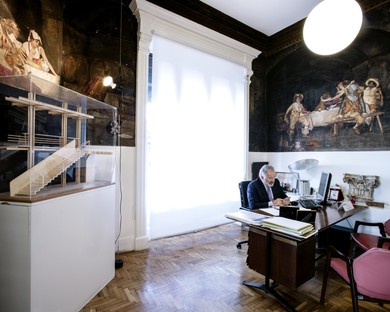 Wohnung und Büro, zwei Innenarchitekturen von Schiattarella Associati 
