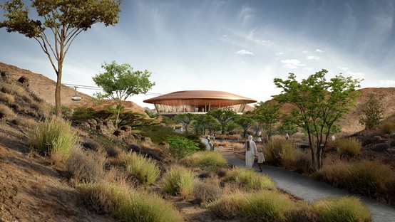 Arup, Grimshaw und HSD Haley Sharpe Design Oman Botanic Garden
