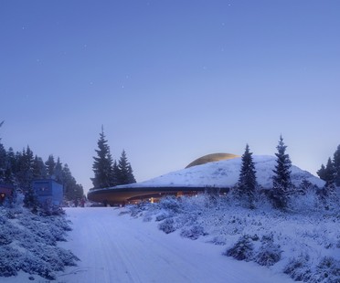 Snøhetta Planetarium und Besucherzentrum Solobservatoriet Norwegen
