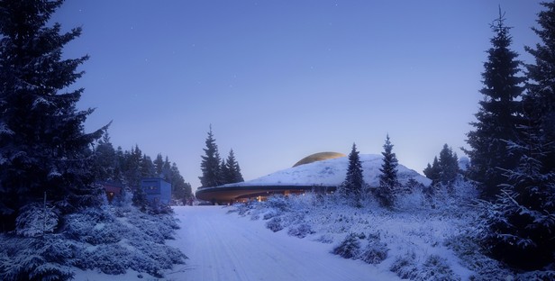 Snøhetta Planetarium und Besucherzentrum Solobservatoriet Norwegen
