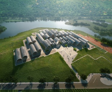 Zaha Hadid Architects Lushan Primary School zwischen China und Mailand
