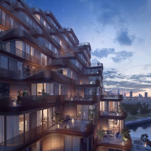 Aquabella und Aqualuna zwei Wohnunsbauprojekte von 3XN Architects für Toronto
