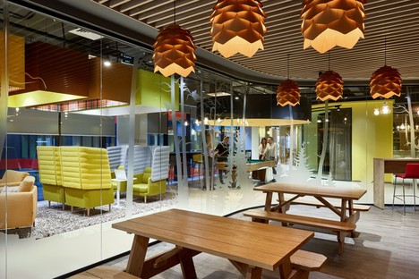 Evolution Design hat für Sberbank einen Firmensitz wie für Google realisiert

