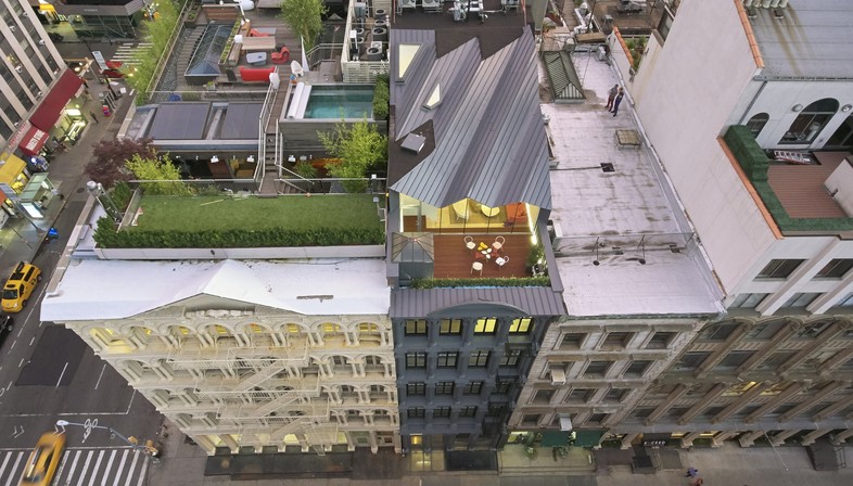 WORKac The Stealth Building Wohnen auf den Dächern von New York

