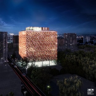 Stefano Boeri Architetti erstes Projekt in Tirana Blloku Cube
