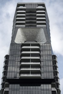 Singapur, The Scotts Tower von UNStudio fertig
