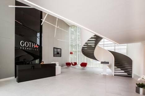 iarchitects baut den neuen und symbolträchtigen Firmensitz von Gotha Cosmetics

