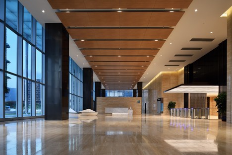 Fxcollaborative eine Lichtwelle für das Fubon Fuzhou Financial Center
