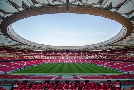 Eine neue Fotoreportage für das Stadion von Atletico de Madrid
