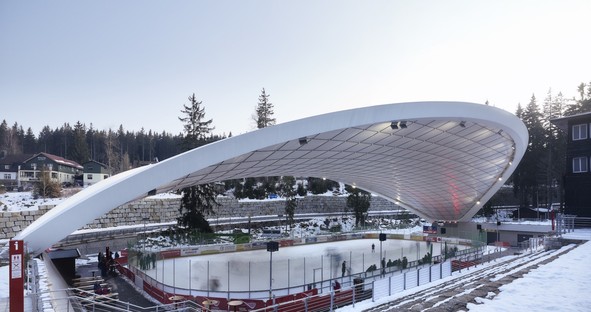 Die Feuerstein Arena von GRAFT gewinnt den German Design Award 2019
