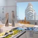Die Stadt der Zukunft von MAD zu sehen im Centre Pompidou von Paris
