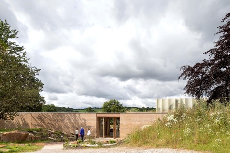 Feilden Fowles Architects Besucherzentrum im Skulpturenpark Yorkshire 
