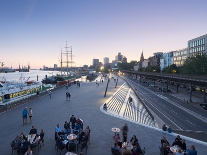 Zaha Hadid Architects Niederhafen River Promenade Hamburg<br />
