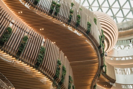 Gewerbliche Architektur, die Gewinner des Prix Versailles in Paris verkündet.
