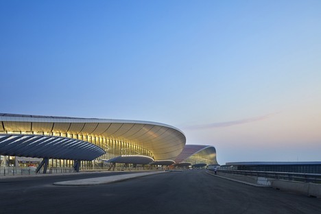 Eröffnung des Daxing International Airport in Peking nach dem Entwurf von Zaha Hadid Architects
