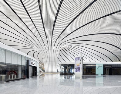 Eröffnung des Daxing International Airport in Peking nach dem Entwurf von Zaha Hadid Architects
