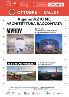RigenerAZIONE 3-tägige Veranstaltung der Architektenkammer Pisa
