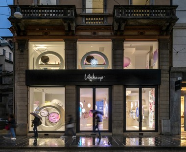 FUD von Lombardini22 gestaltet den neuen Laden WakeUp Cosmetics in Mailand
