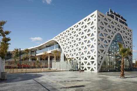 Silvio d’Ascia Architecture Bahnhof von Kenitra Marokko
