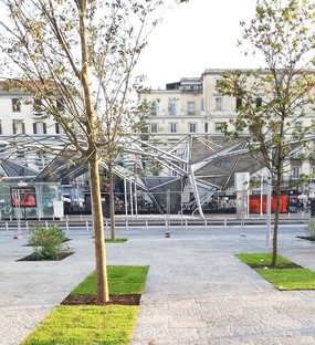 Dominique Perrault Architecture Eröffnung von Piazza Garibaldi in Neapel
