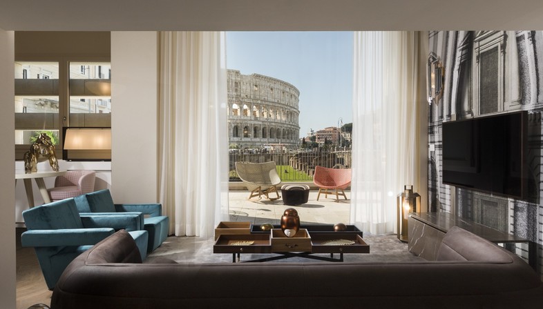 Loto Ad Project Giorgia Dennerlein Interior für Manfredi Fine Hotel Collection Rom
