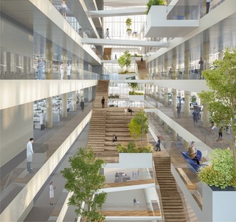 Piuarch Campus Human Technopole neues Forschungsgebäude auf dem ehemaligen Gelände von Expo Milano
