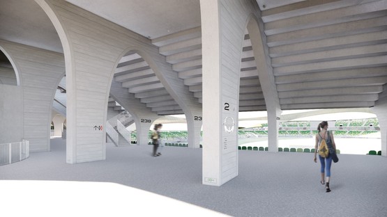 MAD Architects Architektur und Landschaft für den Quzhou Sports Park
