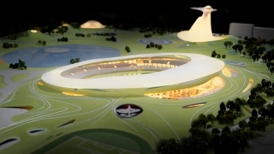 MAD Architects Architektur und Landschaft für den Quzhou Sports Park
