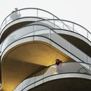 Christophe Rousselle Architecte Courbes Wohnbauten in Colombes Frankreich
