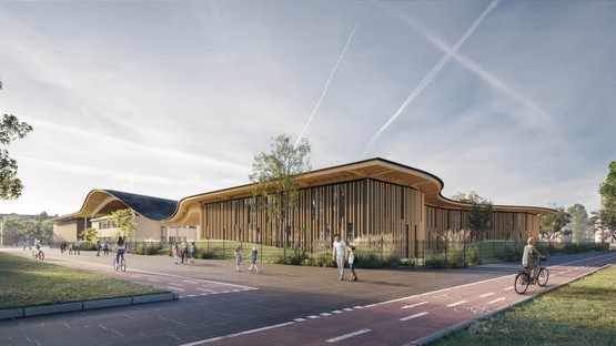 Mario Cucinella Architects neuer Schulpol Campus KID in San Lazzaro di Savena
