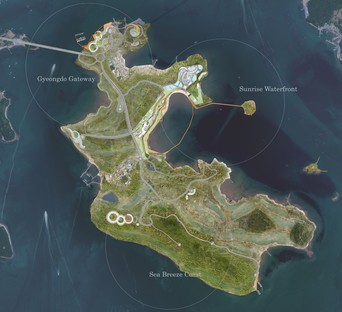 UNStudio ein nachhaltiger Masterplan für Gyeongdo Island South Korea
