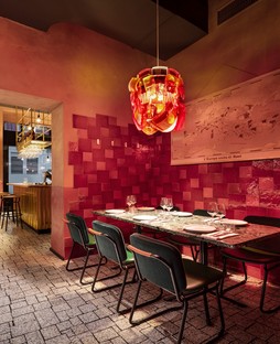 Vudafieri-Saverino Partners RØST Innenarchitektur für ein Restaurant in Mailand
